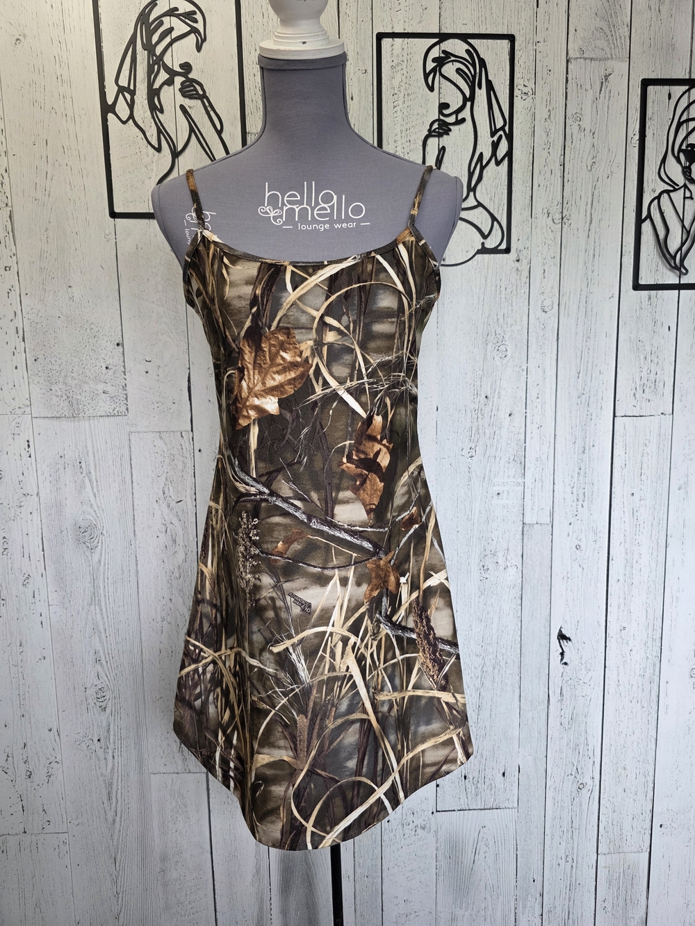 Hatchie Realtree MAX-4 (Advantage MAX-4 HD) Camo Velvet Feel Sleep Dress M